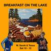 undefined BREAKFAST ON THE LAKE w. Sarah & Tessa