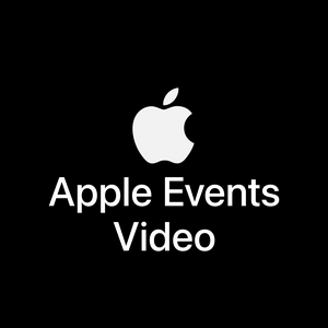 Lyt til Apple Events (video) i appen