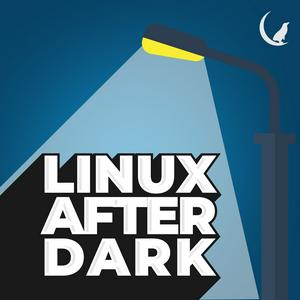 Lyt til Linux After Dark i appen